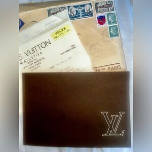 Louis Vuitton French Catalog from Paris 1974 Vintage